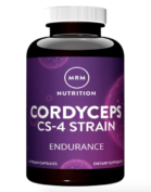 MRM Nutrition Cordyceps CS-4 Strain | 60 Vegan Capsules | 750mg