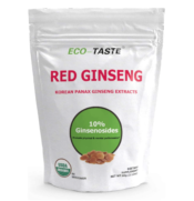 Organic Red Ginseng Root Extract Powder-Korean Panax, 10% Ginsenosides, Support Mental Health, Energy and Immune System, 60g